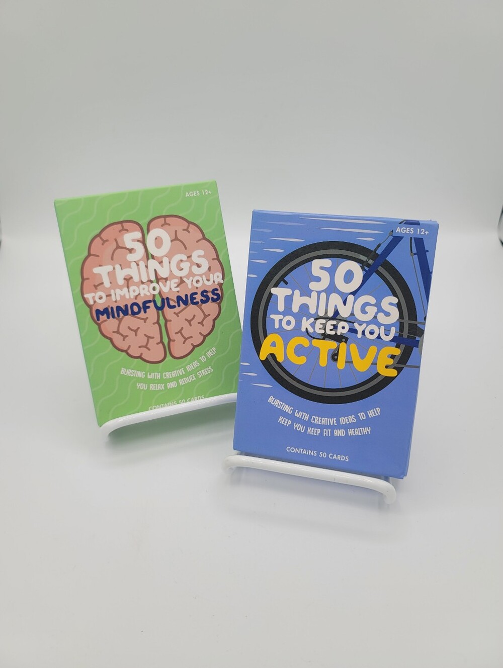 Professor Puzzle 50 Things Mindfulness Keep You Active Card Decks Set of 2